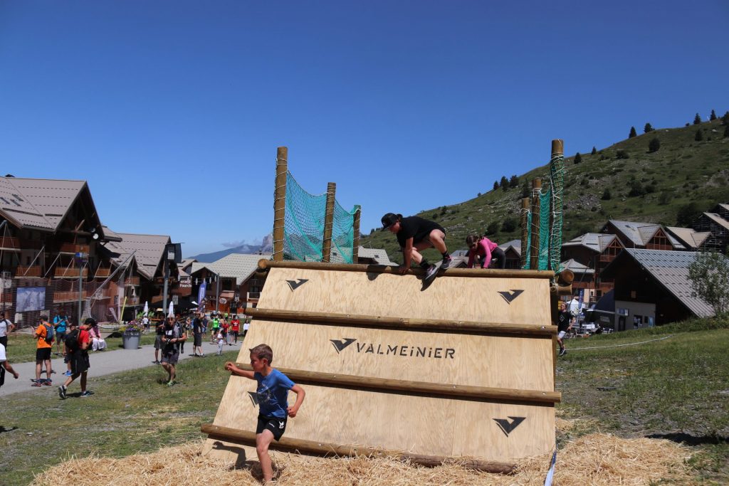Valmeinier obstacle course