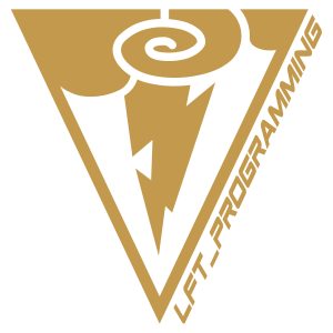LFT Programmeren Gouden logo