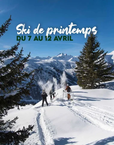 Spring and off-piste skiing in Valmeinier